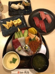 魚をさばく所が...