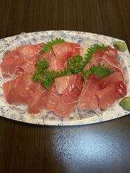 美味しいお刺身...