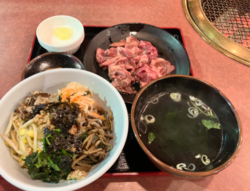 平日のディナー...