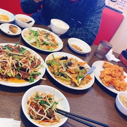 お昼は大好きな...