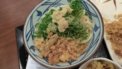 お昼の時間帯に...