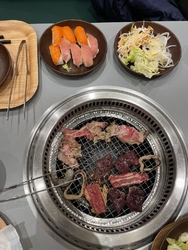 夕飯に家族で伺...