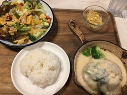 普段平日に来る...