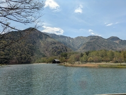 中禅寺湖で遊ん...