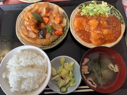 ランチタイムに...