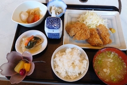 ランチタイムに...