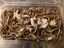 夕飯にイカ焼き...