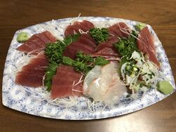 美味しいお刺身...