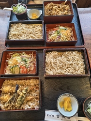 天盛さんへ蕎麦...