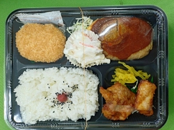 お昼に、くまち...