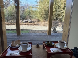 那須でコーヒー...