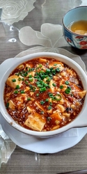 麻婆豆腐が美味...
