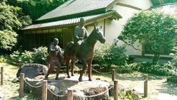 黒羽城址公園と...
