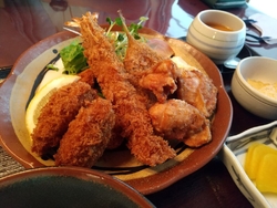 今日は、ガッツ...