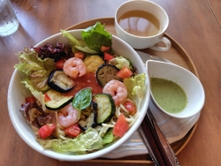 友人3人とラン...