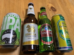ビールの飲み比...