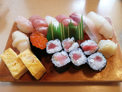 美味しい寿司が...