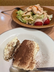 夕ご飯に行って...