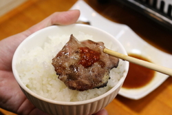 1人焼肉で利用...