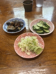 連休最終日の朝...