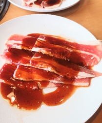焼き肉を食べに...