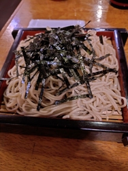 仕事帰りに夕食...