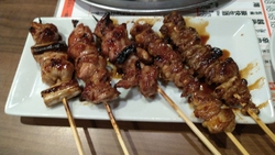 焼き鳥が食べた...
