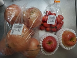 野菜補充で立ち...
