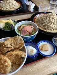 美味しい蕎麦と...