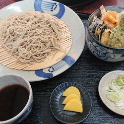 もりそばとミニ...