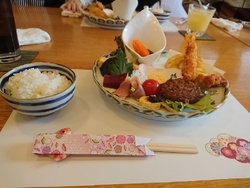 母の退職祝いで...