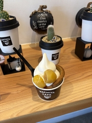 秋の新商品を食...
