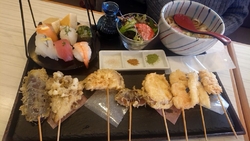 串天ぷら和膳、...