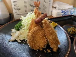 開店直後の平日...