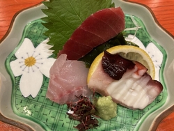入店時に笑顔で...