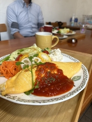 ランチをいただ...
