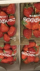 美味しいいちご...