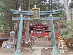 しばらく参拝で...