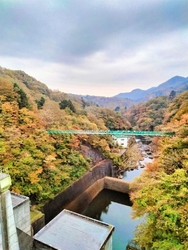 塩原ダム公園で...