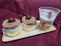 美味しいケーキ...