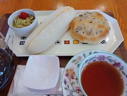 ランチタイムに...
