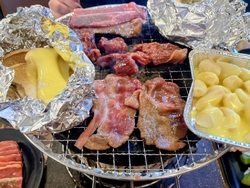 ランチで真ん中...