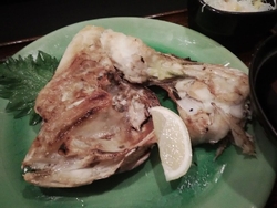 鯛の兜焼き定食...