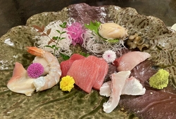 ここの魚は旨い...