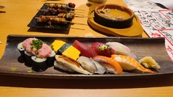 美味しいお寿司...