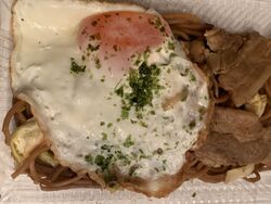 烏山で焼きそば...