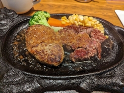 たまには肉でも...
