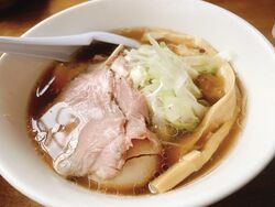 貝出汁のスープ...