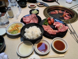 お昼に焼肉食べ...