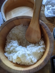 美味しいお米が...